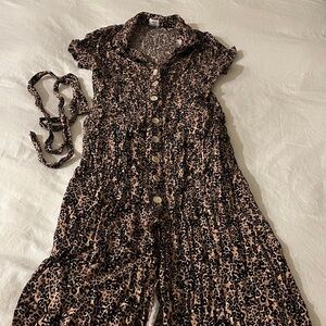 Wilfred Animal Print Jumpsuit